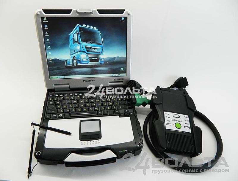 Диагностика грузовиков Ман